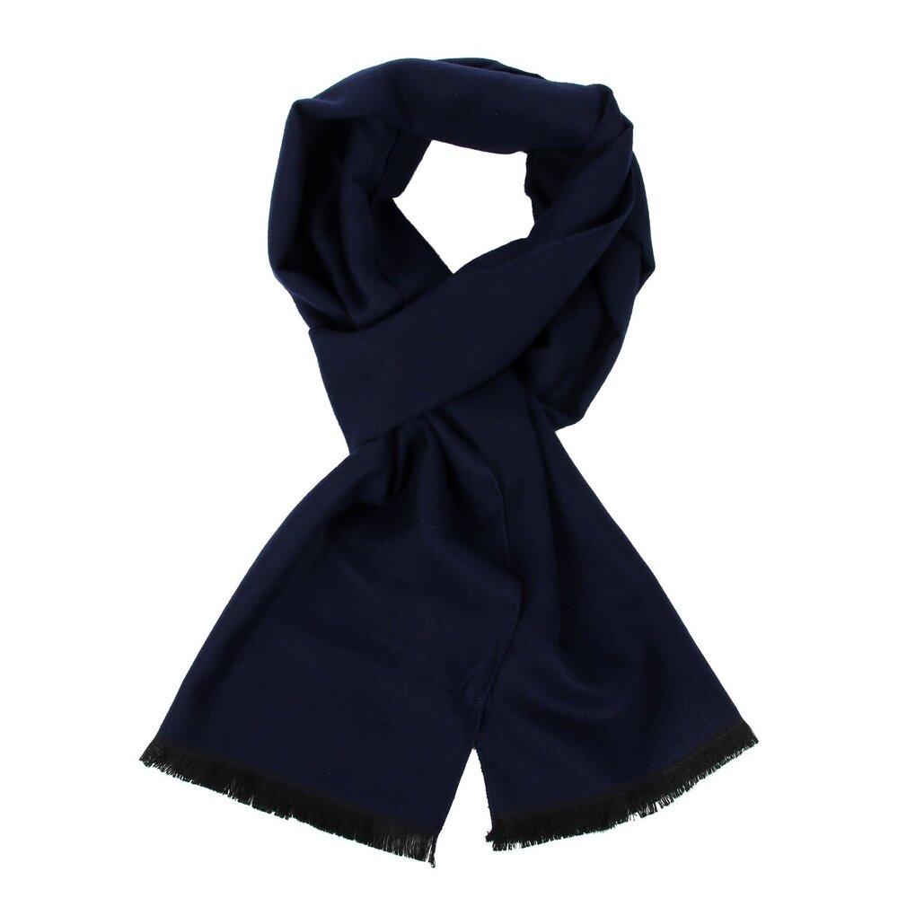 2218 Long Cotton Scarf - Warm Fringe Plaid Scarves With Luxurious Gift